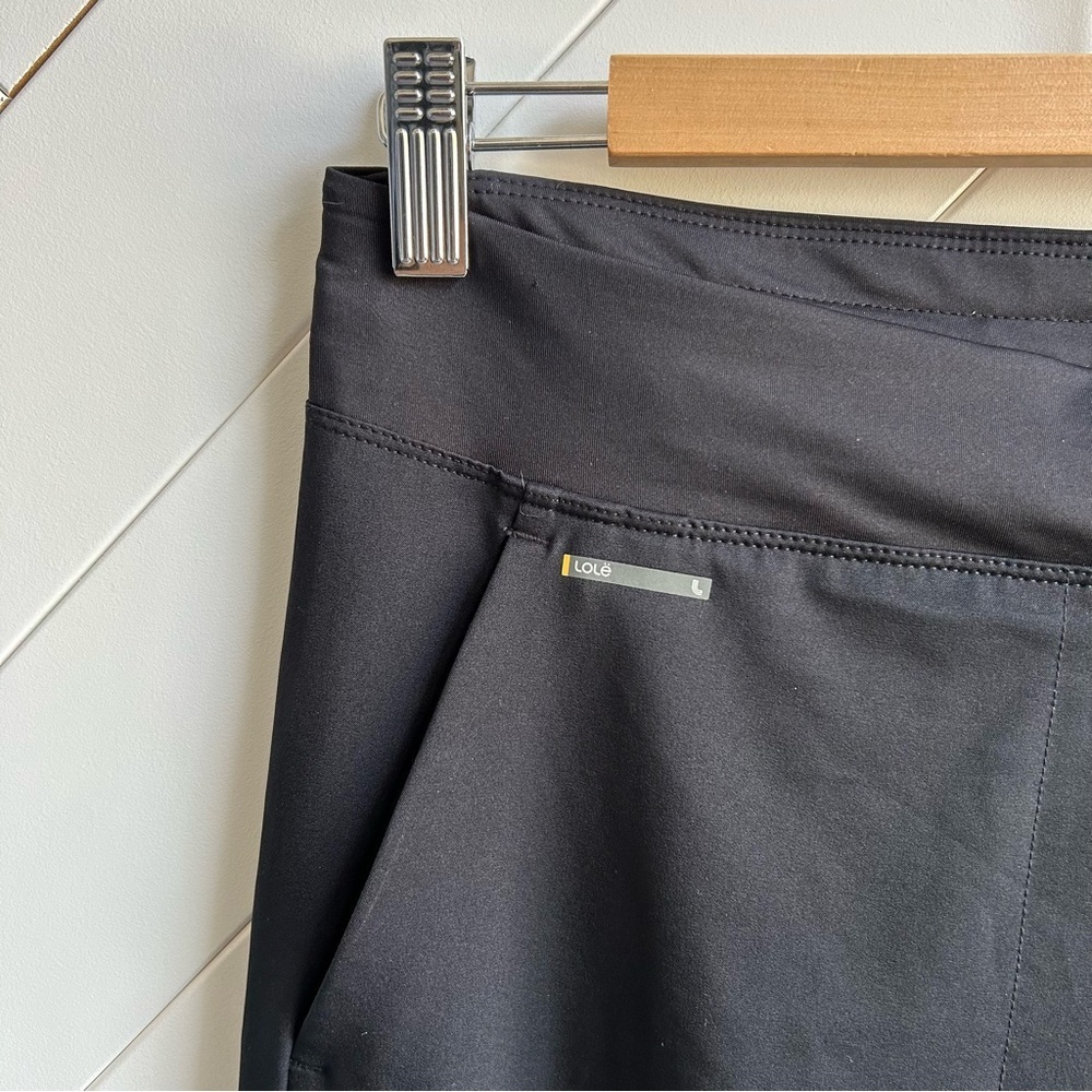$10 item! Women’s Lole Black Wide-Leg trouser style Pants size S - Picture 3 of 6